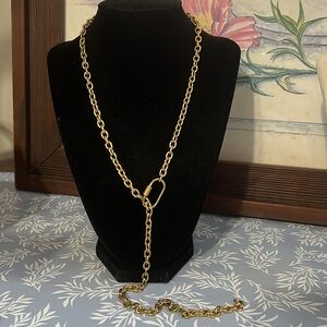 Gold Plated Stainless steel chain necklace